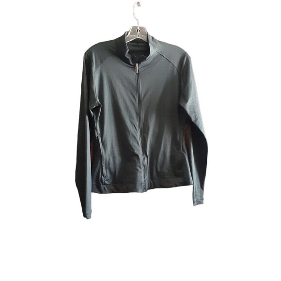 Nike Golf Dri-Fit Jacket Full Zip Gray Embroidered Logo S Activewear - Picture 11 of 11